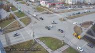 Онлайн камера: Перекресток Октябрьская - Суворова | Каменск-Уральский