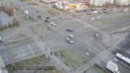 Онлайн камера: Перекресток Октябрьская - Суворова | Каменск-Уральский