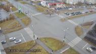 Онлайн камера: Перекресток Октябрьская - Суворова | Каменск-Уральский