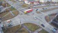 Онлайн камера: Перекресток Октябрьская - Суворова | Каменск-Уральский