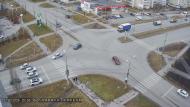 Онлайн камера: Перекресток Октябрьская - Суворова | Каменск-Уральский