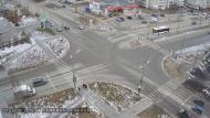 Онлайн камера: Перекресток Октябрьская - Суворова | Каменск-Уральский