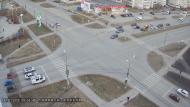 Онлайн камера: Перекресток Октябрьская - Суворова | Каменск-Уральский