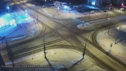 Онлайн камера: Перекресток Октябрьская - Суворова | Каменск-Уральский
