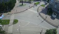 Онлайн камера: Перекресток Добролюбова - Победы | Каменск-Уральский