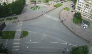Онлайн камера: Перекресток Добролюбова - Победы | Каменск-Уральский