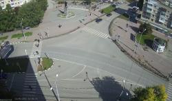 Онлайн камера: Перекресток Добролюбова - Победы | Каменск-Уральский