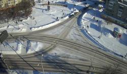 Онлайн камера: Перекресток Добролюбова - Победы | Каменск-Уральский