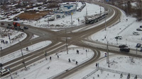 Онлайн камера: Перекресток ул. Суворова - 4 Пятилетки | Каменск-Уральский