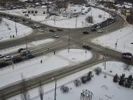 Онлайн камера: Перекресток Суворова - 4 Пятилетки | Каменск-Уральский