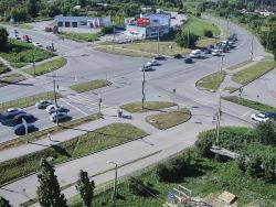 Онлайн камера: Перекресток Суворова - 4 Пятилетки | Каменск-Уральский