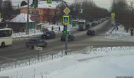 Онлайн камера: Перекресток Ленина - пер. Санаторный | Каменск-Уральский