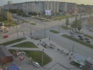 Онлайн камера: Перекресток Суворова - Каменская (торговый центр) | Каменск-Уральский
