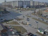 Онлайн камера: Перекресток Суворова - Каменская (торговый центр) | Каменск-Уральский