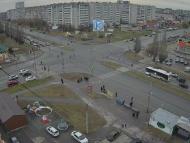 Онлайн камера: Перекресток Суворова - Каменская (торговый центр) | Каменск-Уральский