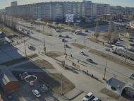 Онлайн камера: Перекресток Суворова - Каменская (торговый центр) | Каменск-Уральский