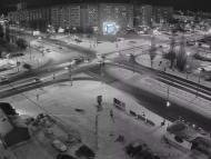 Онлайн камера: Перекресток Суворова - Каменская (торговый центр) | Каменск-Уральский