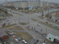 Онлайн камера: Перекресток Суворова - Каменская (торговый центр) | Каменск-Уральский