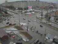 Онлайн камера: Перекресток Суворова - Каменская (торговый центр) | Каменск-Уральский