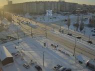 Онлайн камера: Перекресток Суворова - Каменская (торговый центр) | Каменск-Уральский