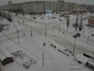 Онлайн камера: Перекресток Суворова - Каменская (торговый центр) | Каменск-Уральский