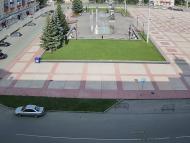 Онлайн камера: Площадь Ленинского Комсомола (Администрация) | Каменск-Уральский