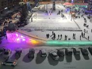 Онлайн камера: Площадь Ленинского Комсомола (Администрация) | Каменск-Уральский