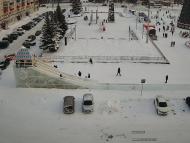 Онлайн камера: Площадь Ленинского Комсомола (Администрация) | Каменск-Уральский