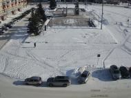 Онлайн камера: Площадь Ленинского Комсомола (Администрация) | Каменск-Уральский