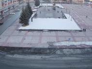 Онлайн камера: Площадь Ленинского Комсомола (Администрация) | Каменск-Уральский