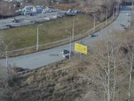 Онлайн камера: ул. Суворова (подъем от Байновского моста) | Каменск-Уральский