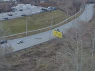 Онлайн камера: ул. Суворова (подъем от Байновского моста) | Каменск-Уральский