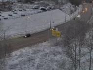 Онлайн камера: ул. Суворова (подъем от Байновского моста) | Каменск-Уральский