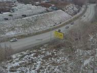 Онлайн камера: ул. Суворова (подъем от Байновского моста) | Каменск-Уральский