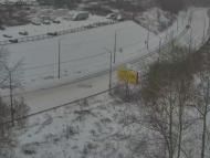 Онлайн камера: ул. Суворова (подъем от Байновского моста) | Каменск-Уральский