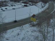 Онлайн камера: ул. Суворова (подъем от Байновского моста) | Каменск-Уральский