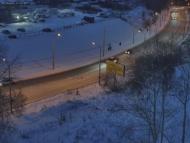 Онлайн камера: ул. Суворова (подъем от Байновского моста) | Каменск-Уральский