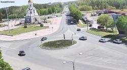 Онлайн камера: Кадочникова (Кольцо у Администрации) | Каменск-Уральский