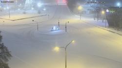 Онлайн камера: Кадочникова (Кольцо у Администрации) | Каменск-Уральский