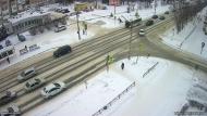 Онлайн камера: Перекресток Победы - Павлова | Каменск-Уральский