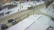 Онлайн камера: Перекресток Победы - Павлова | Каменск-Уральский