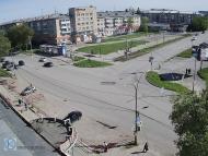Онлайн камера: Перекресток Алюминиевая - Челябинская | Каменск-Уральский