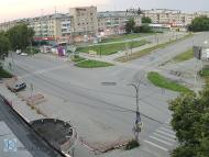 Онлайн камера: Перекресток Алюминиевая - Челябинская | Каменск-Уральский