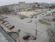 Онлайн камера: Перекресток Алюминиевая - Челябинская | Каменск-Уральский