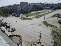 Онлайн камера: Перекресток Алюминиевая - Челябинская | Каменск-Уральский