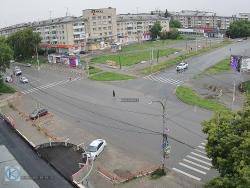Онлайн камера: Перекресток Алюминиевая - Челябинская | Каменск-Уральский