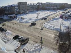 Онлайн камера: Перекресток Алюминиевая - Челябинская | Каменск-Уральский