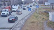 Онлайн камера: 1-ая Синарская (спуск с моста) | Каменск-Уральский