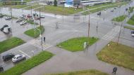 Онлайн камера: Перекресток Каменская - Кутузова | Каменск-Уральский