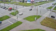 Онлайн камера: Перекресток Каменская - Кутузова | Каменск-Уральский